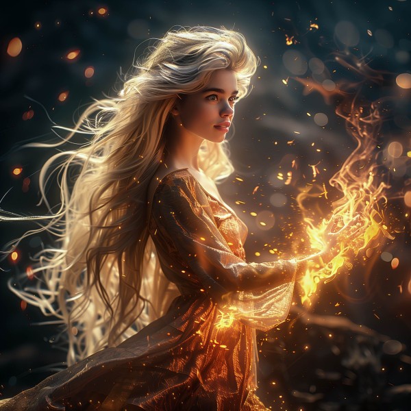 seraphimai_side_view._attractive_female_mage_casting_fire_magic_4120dc43-8d47-4f8e-b59c-bcd93f5e6903-2x